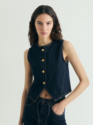 Scalpers Vest 'Japan' in Black