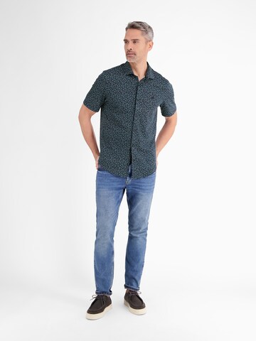 LERROS Slim fit Overhemd in Blauw