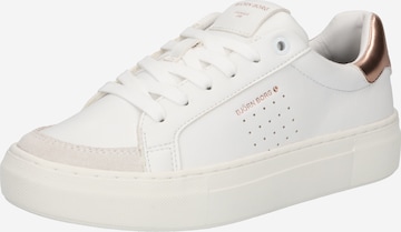 BJÖRN BORG Platform trainers 'T1600' in White: front