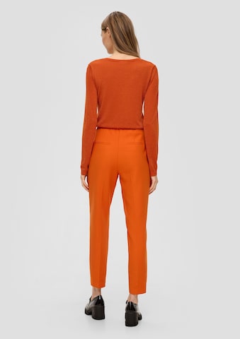 s.Oliver BLACK LABEL Pullover in Orange