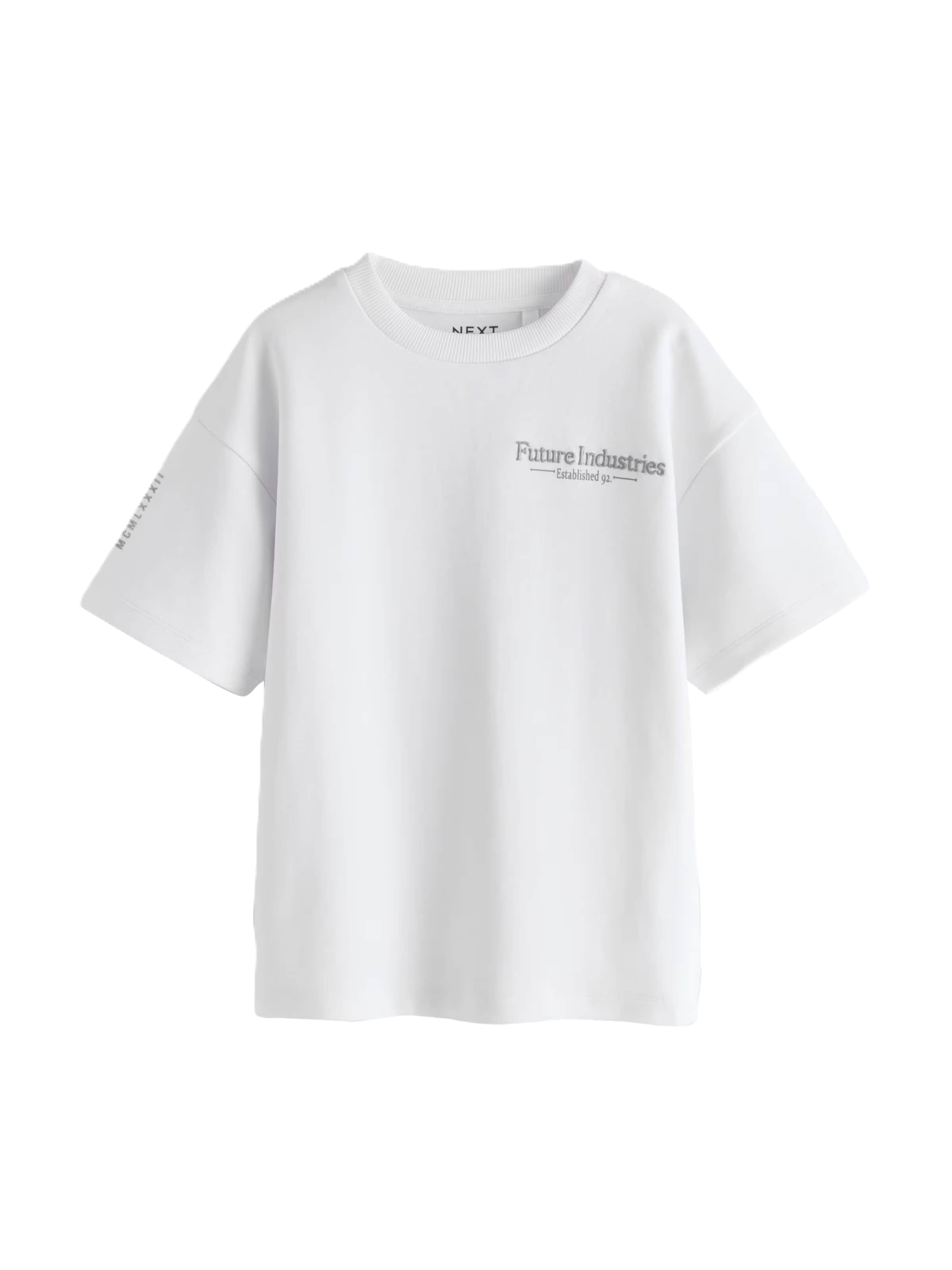 Next Shirt in 98 in Grey / White, Item view