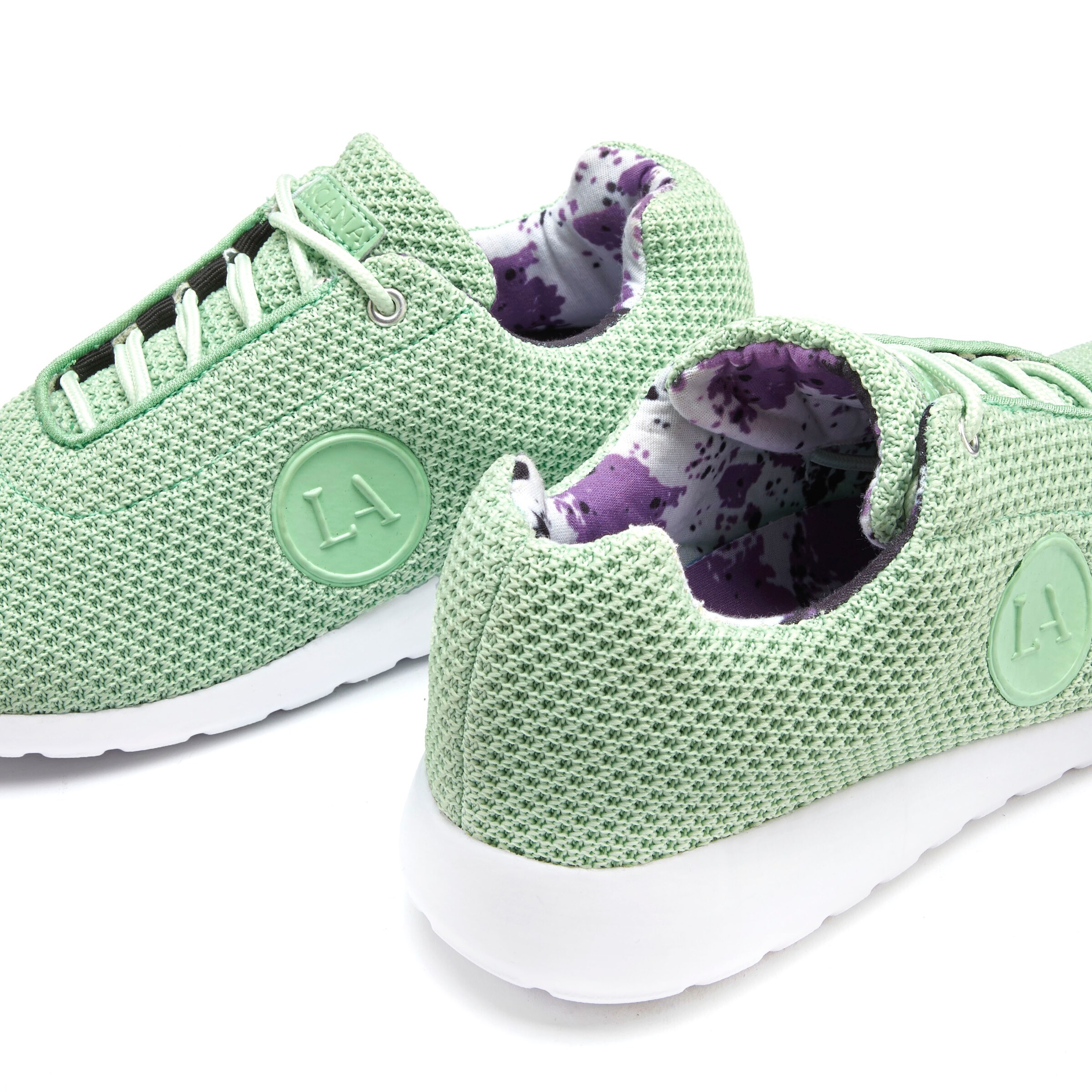 LASCANA Nizke superge | zelena barva