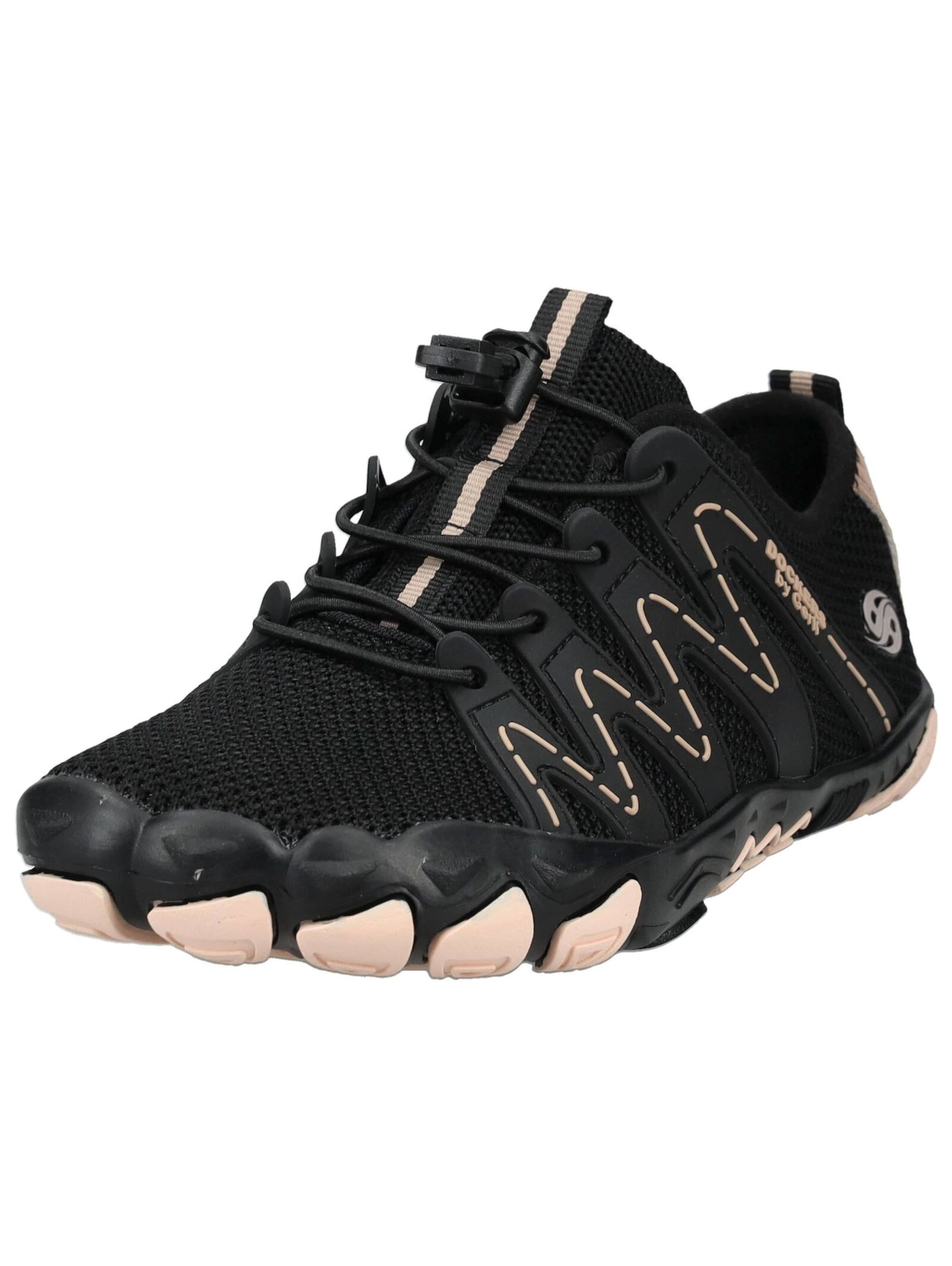 Dockers by Gerli Platform trainers in Black: front