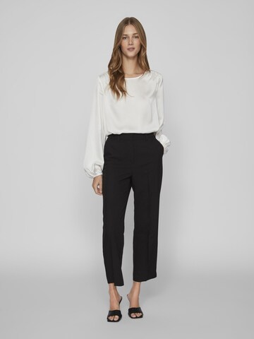 VILA Regular Pantalon 'Selma Ella' in Zwart