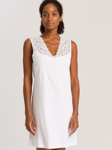 Chemise de nuit ' Moments ' Hanro en blanc : devant