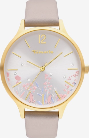 Tamaris Analog Watch 'Life Tree' in Beige: front