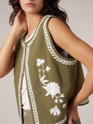 Cardigan 'Floria' Deeluxe en vert