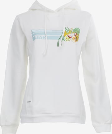 balta VIVID Megztinis be užsegimo: priekis