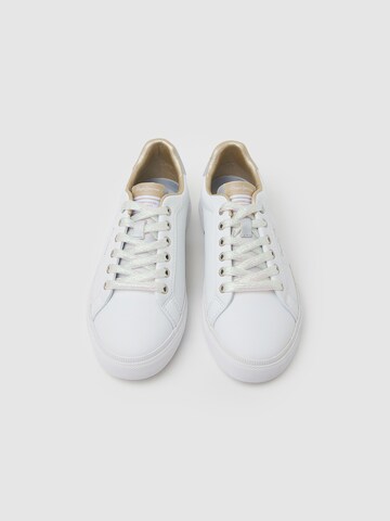 Pepe Jeans Sneaker low 'Kenton Flag' i hvid