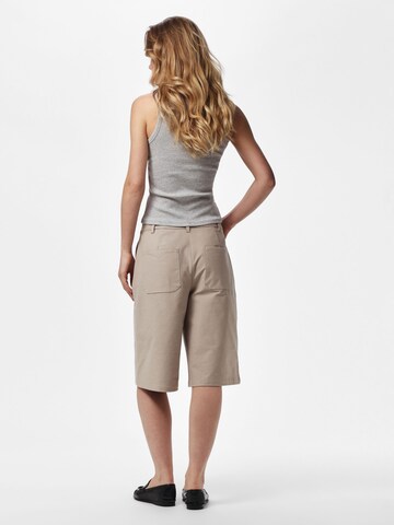 Wide leg Pantaloni 'PCRikke' di PIECES in beige