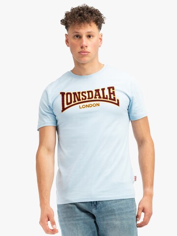 T-Shirt 'CLASSIC' LONSDALE en bleu : devant