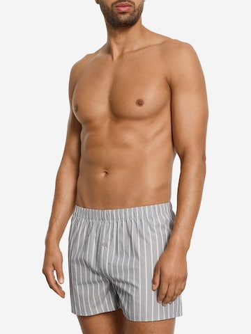 Boxers ' Fancy Woven ' Hanro en gris : devant