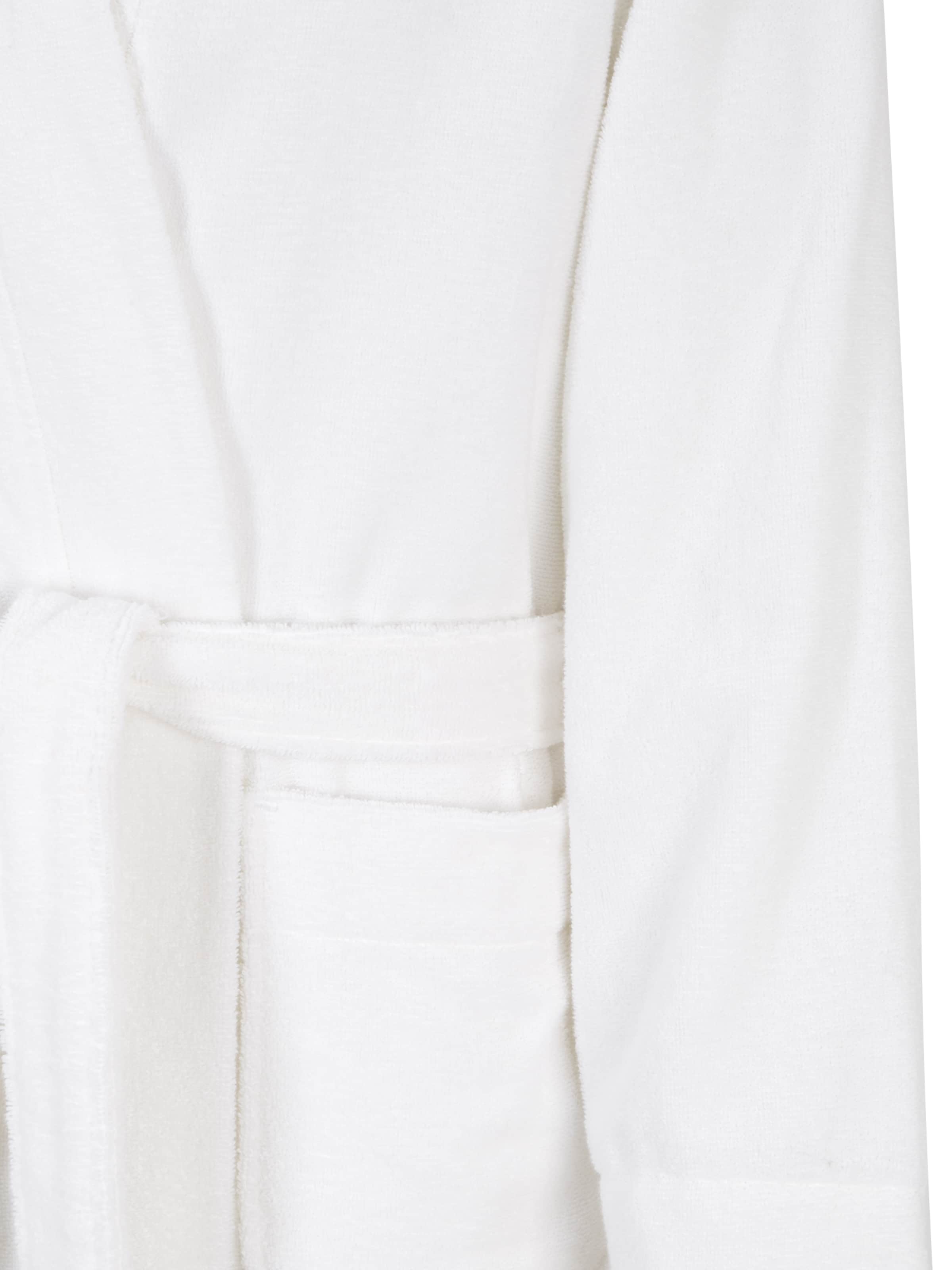 HUGO Μπουρνούζι μακρύ σε λευκό