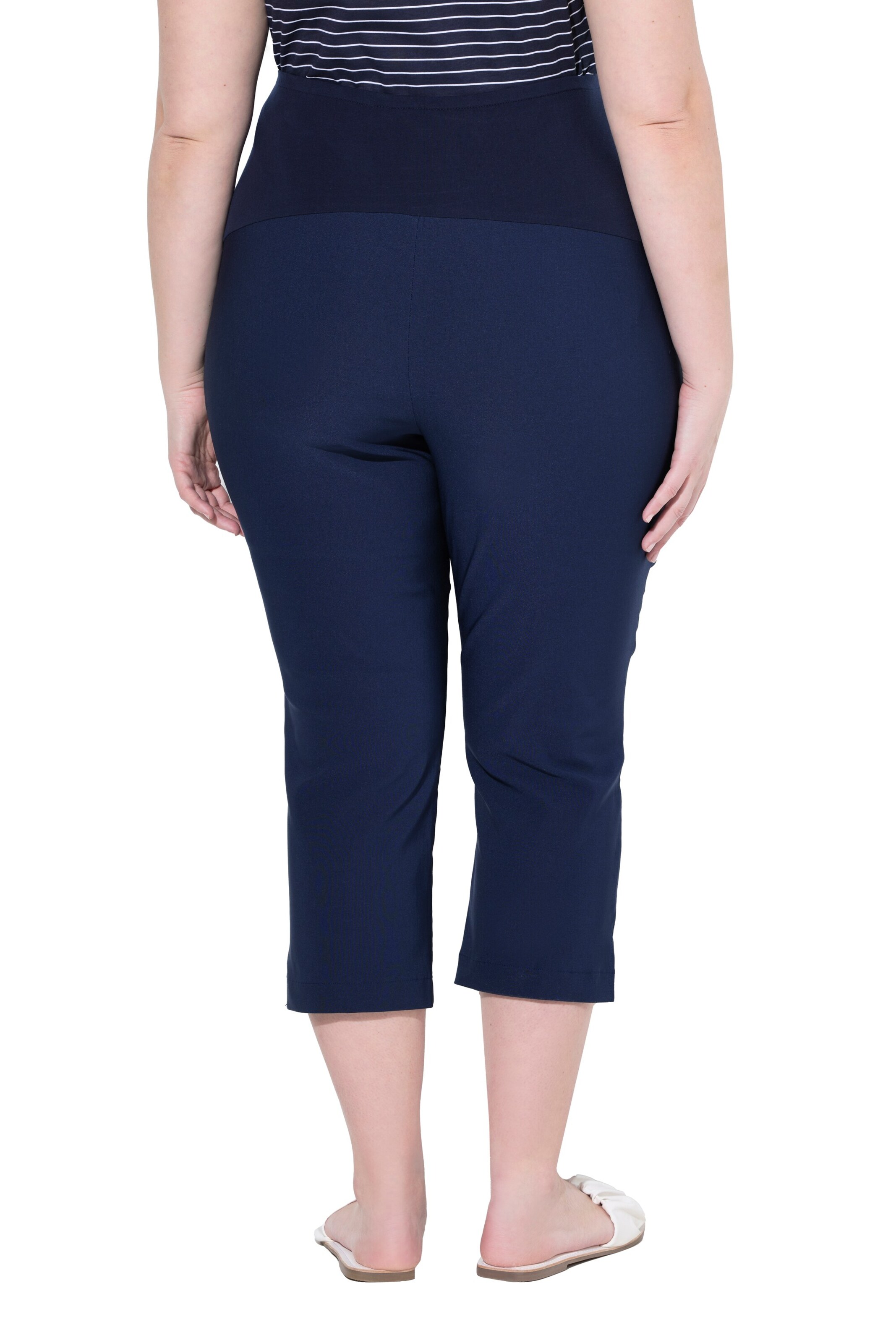 Ulla Popken Regular Hose in Blau