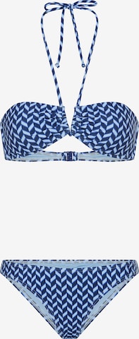 mėlyna LSCN by LASCANA Bandeau Bikinis: priekis