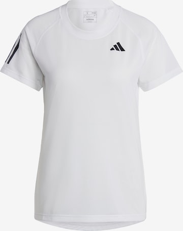 ADIDAS PERFORMANCE Sportshirt 'Club ' in Weiß: predná strana