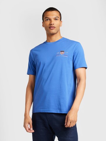 GANT T-Shirt in Blau: predná strana