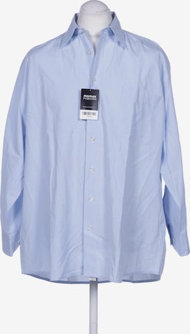 Via Cortesa Button Up Shirt in XS in Blue: front