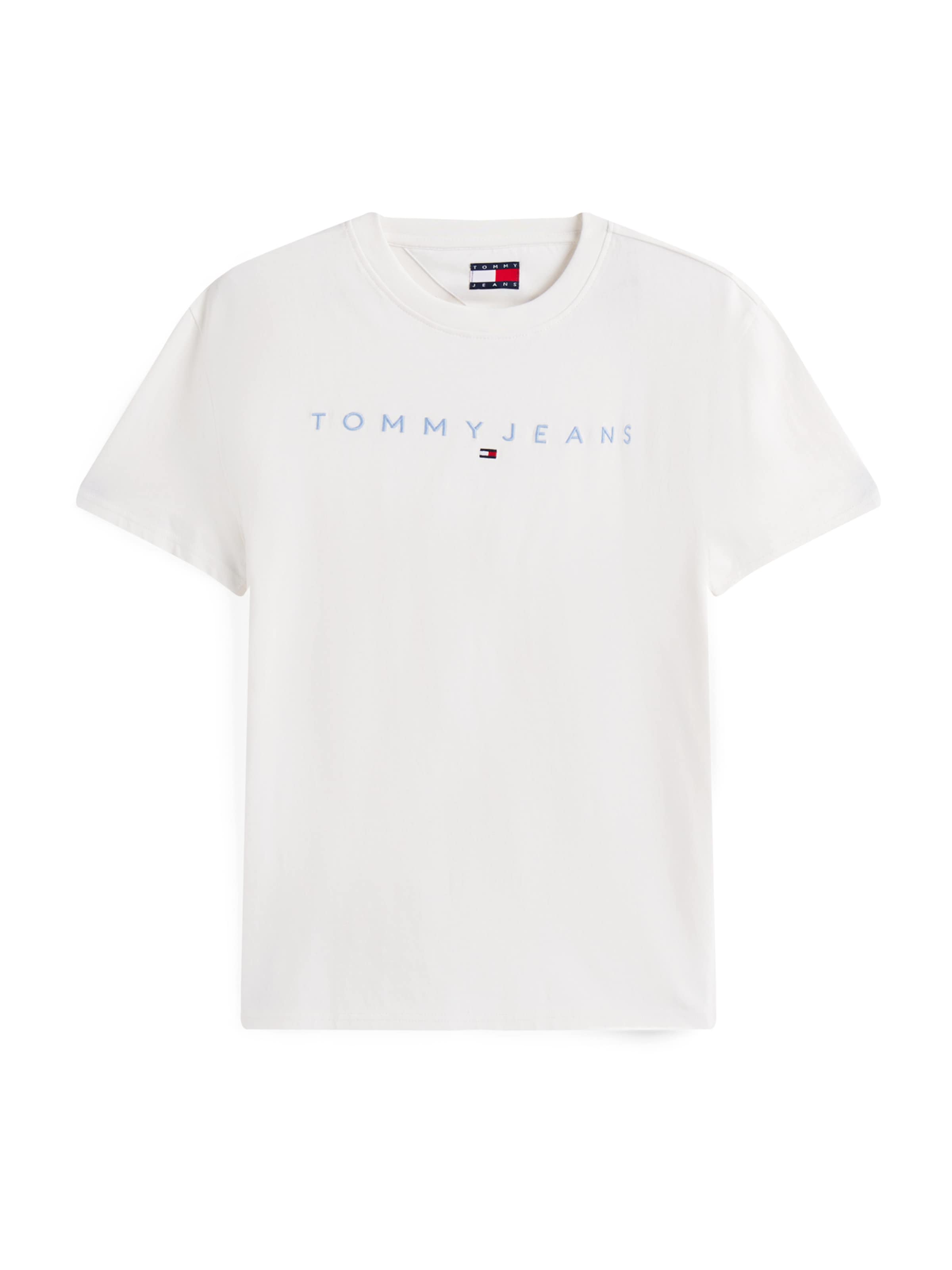 T-Shirt Tommy Jeans en beige : devant