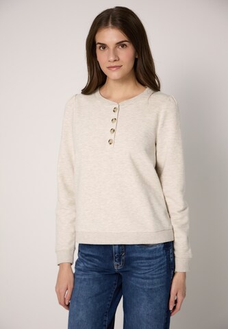 Street One Studio Shirt in Beige: front