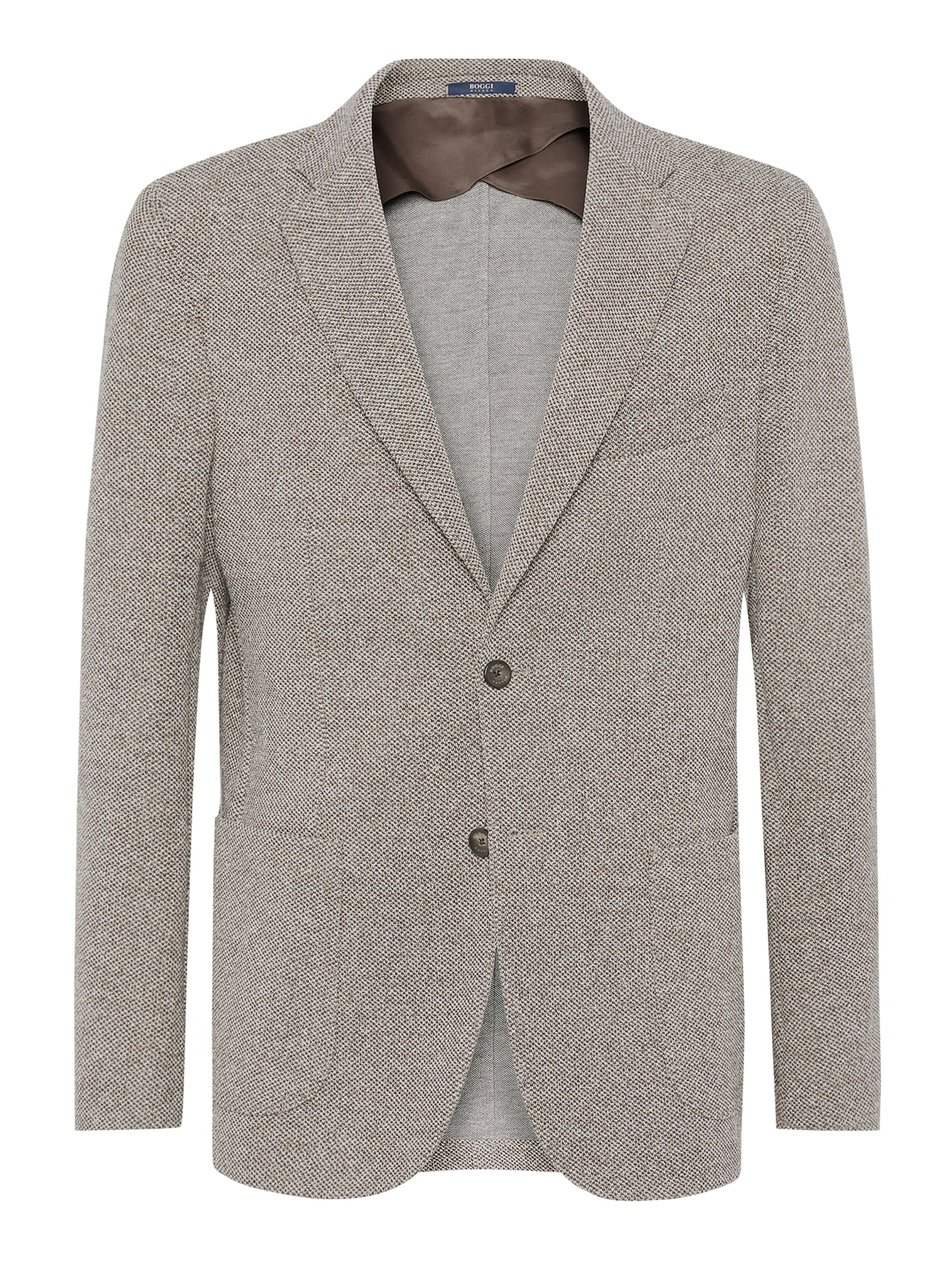 Regular fit Sacou de la Boggi Milano pe gri: față