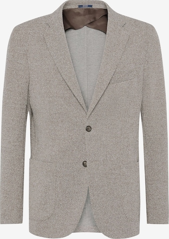 Boggi MilanoRegular Fit Sako - siva boja: prednji dio