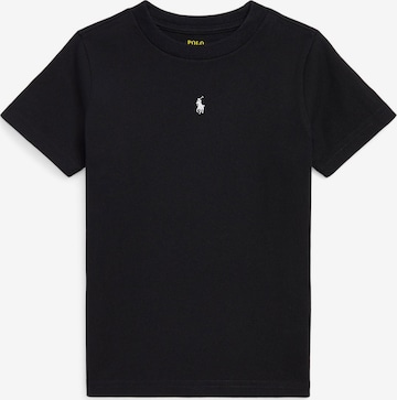 Tricou de la Polo Ralph Lauren pe negru: față