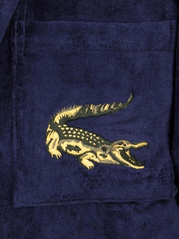 LACOSTE Long Bathrobe 'LRENE' in Blue