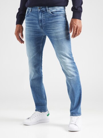 BOSS Slim fit Jeans 'DELAWARE' in Blue: front