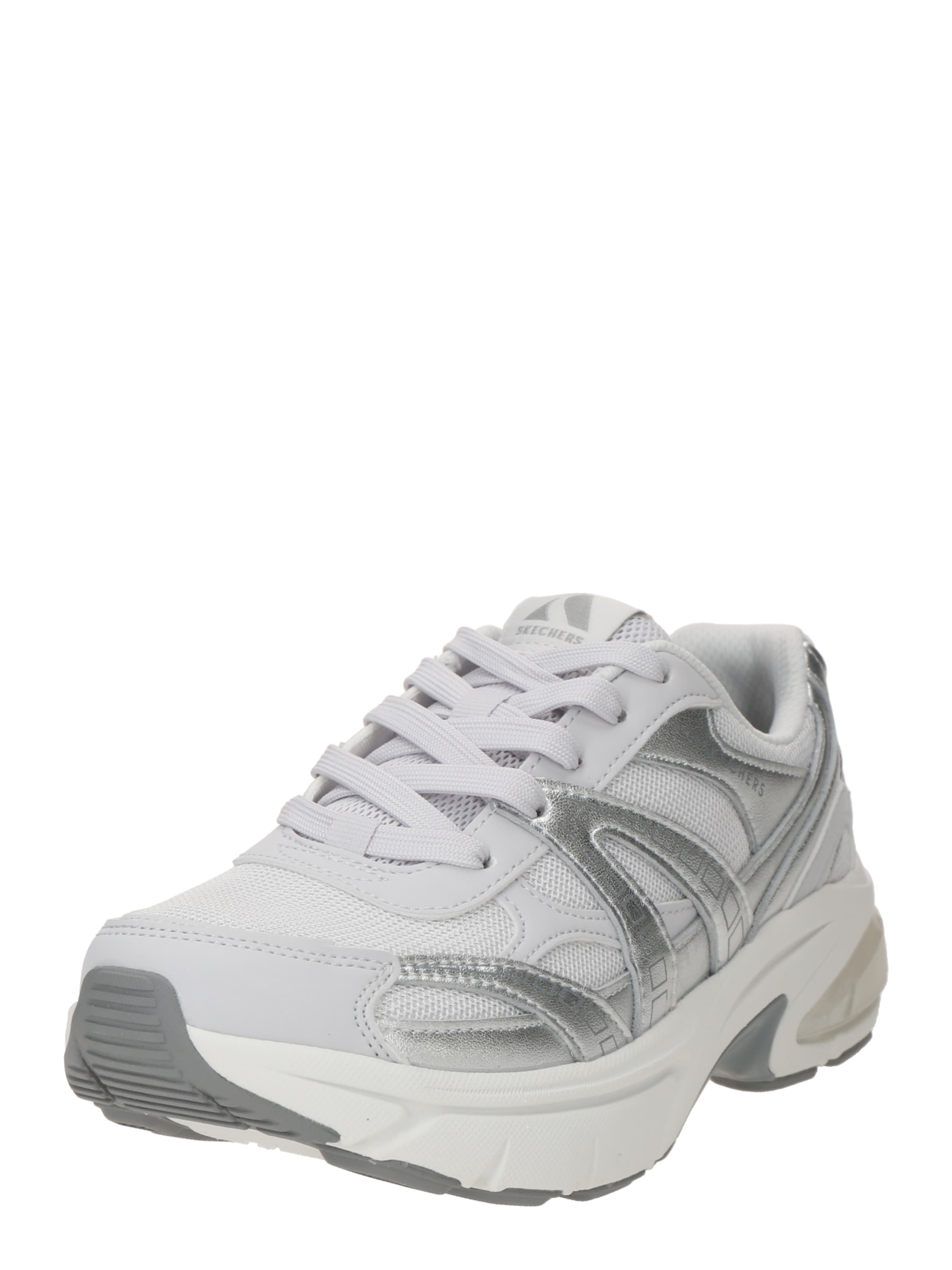 SKECHERS Ниски маратонки 'Shadow - Stellar 90' в сиво: отпред