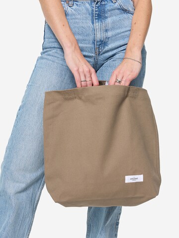 Shopper 'My Organic Bag' di The Organic Company in grigio: frontale