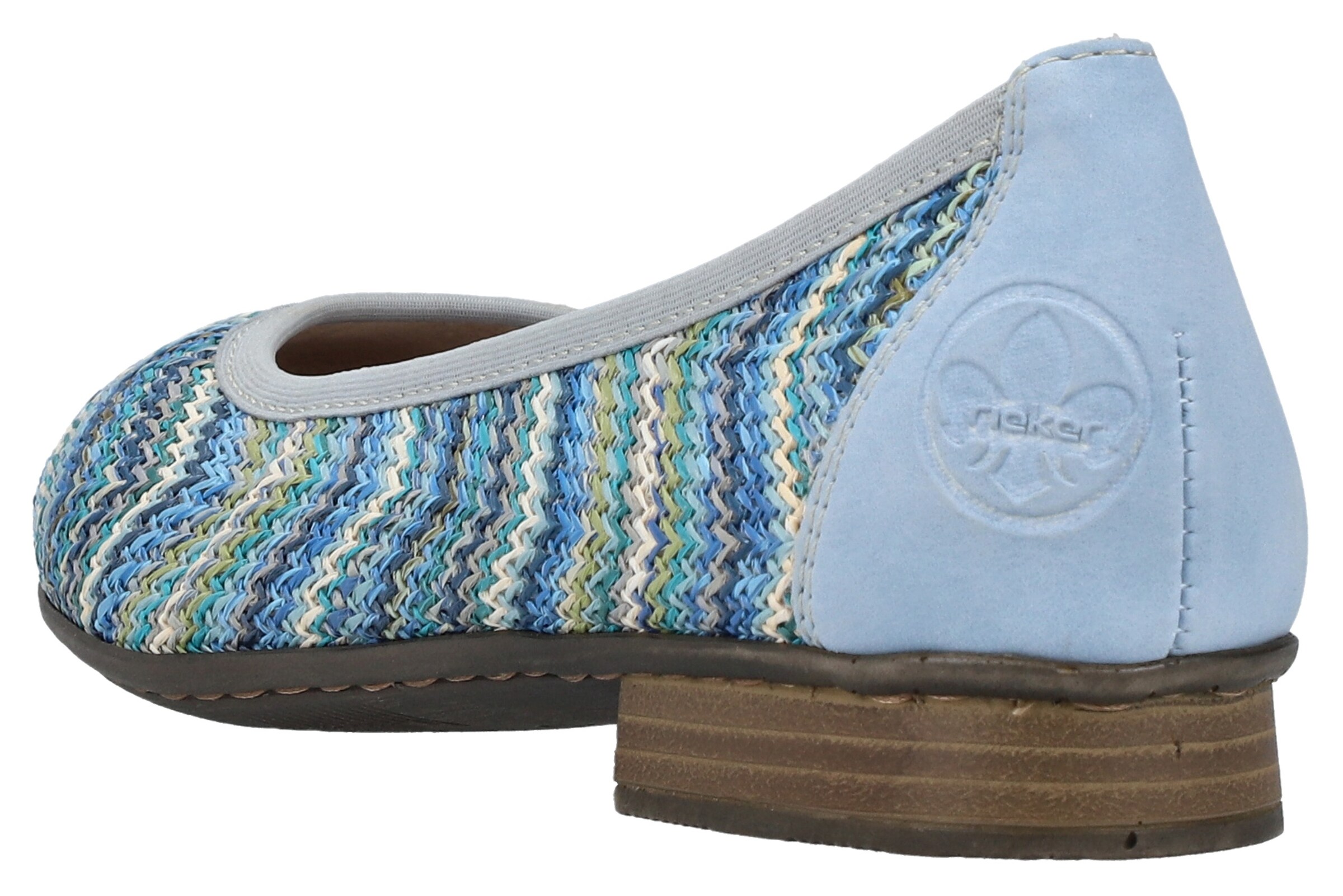 Ballerines Rieker en bleu