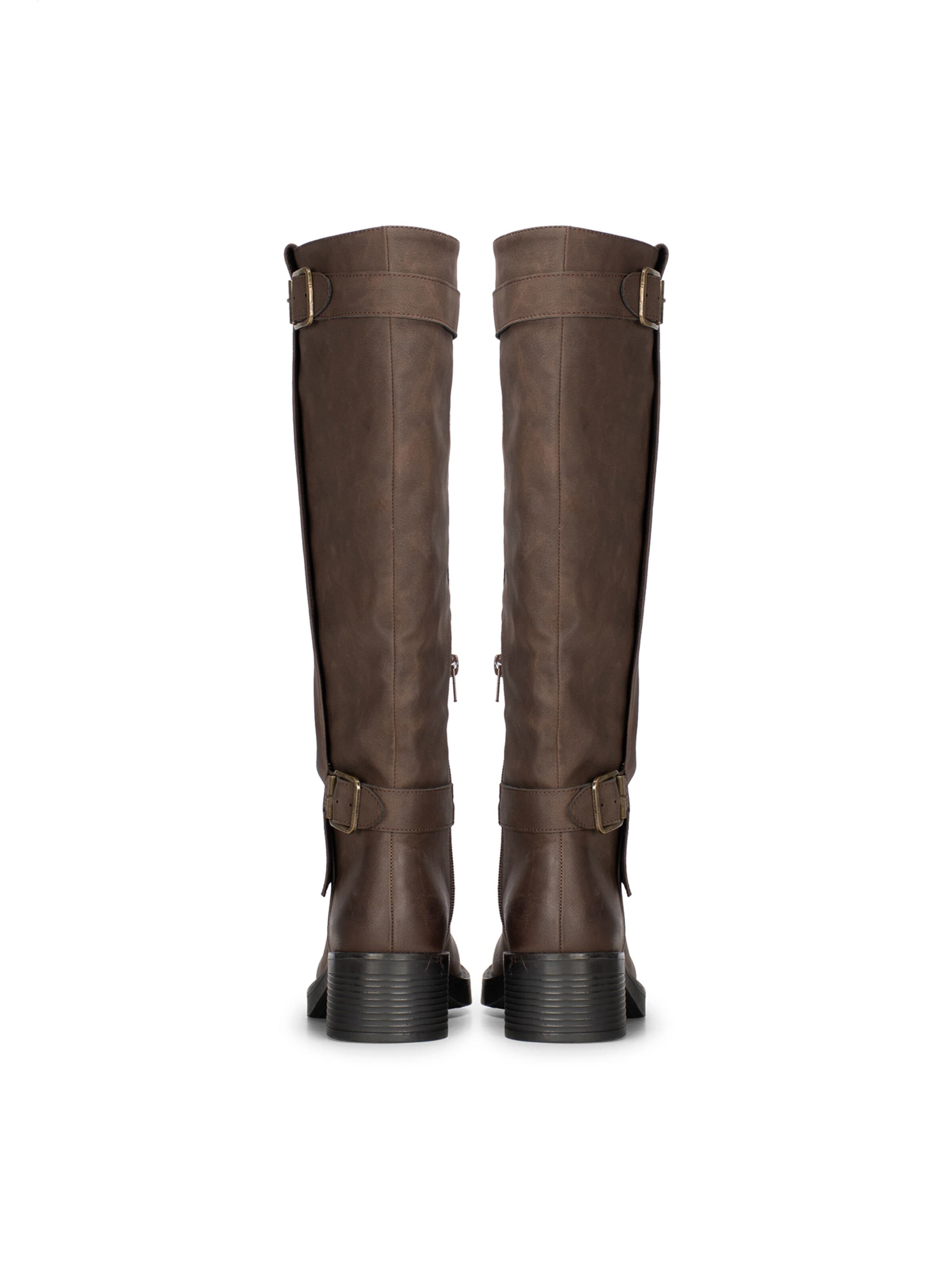 POSH by Poelman Boots 'Jane' in Bruin