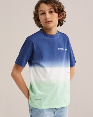 WE Fashion - Camiseta en azul: frente