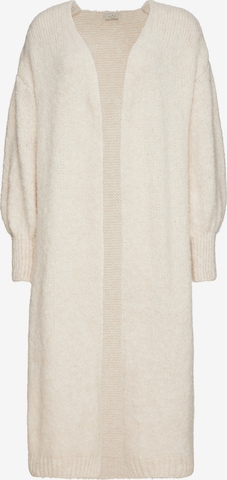 Decay Knit Cardigan in Beige: front