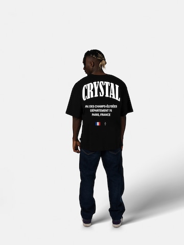 Crystal Paris Shirt 'Champs' in Zwart