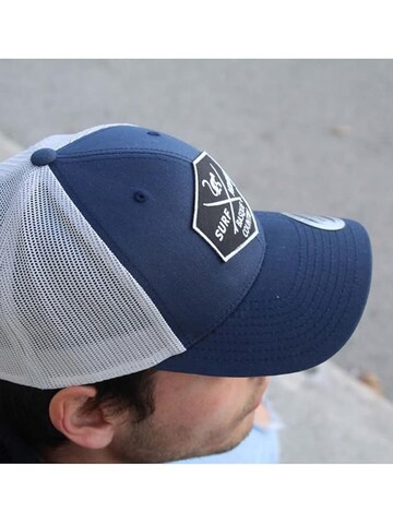 Surf Monkey Athletic Cap in Blue