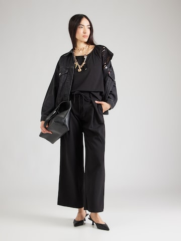 ABOUT YOU Тениска 'Darja' в черно