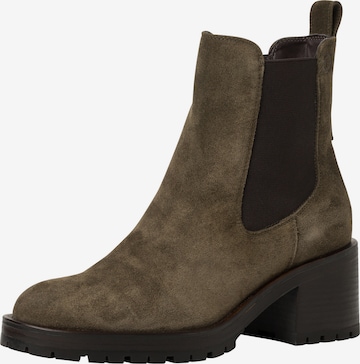 TAMARIS Ankle Boots in Green: front