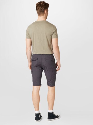 TOM TAILOR Slim fit Cargo Pants 'Josh' in Grey