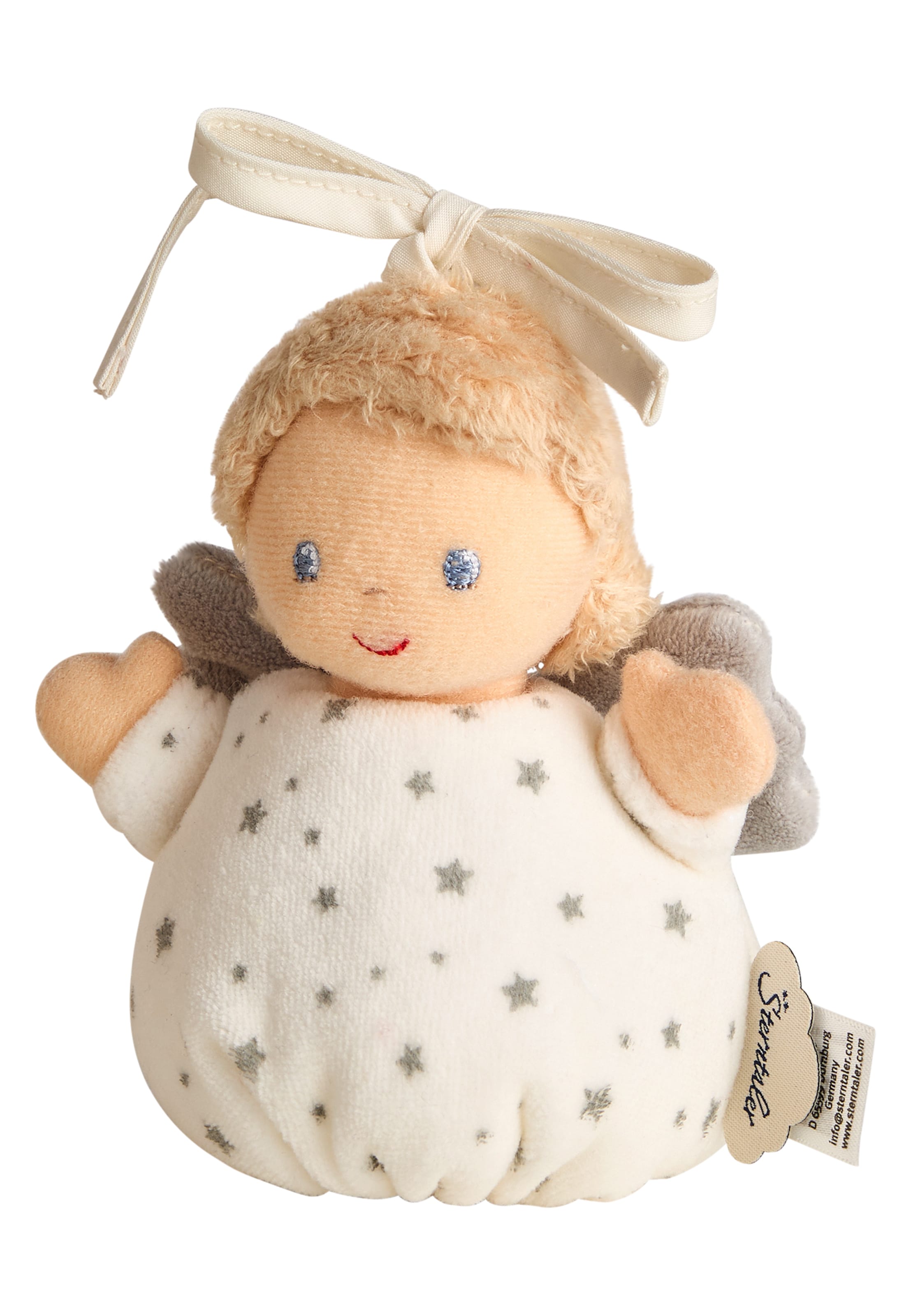 STERNTALER Stuffed animals 'Schutzengel' in White
