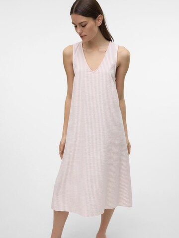 VERO MODA Kjole 'MOLLY' i hvid: forside