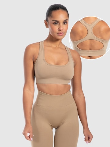 Haut de sport ' Louisa ' Smilodox en beige : devant