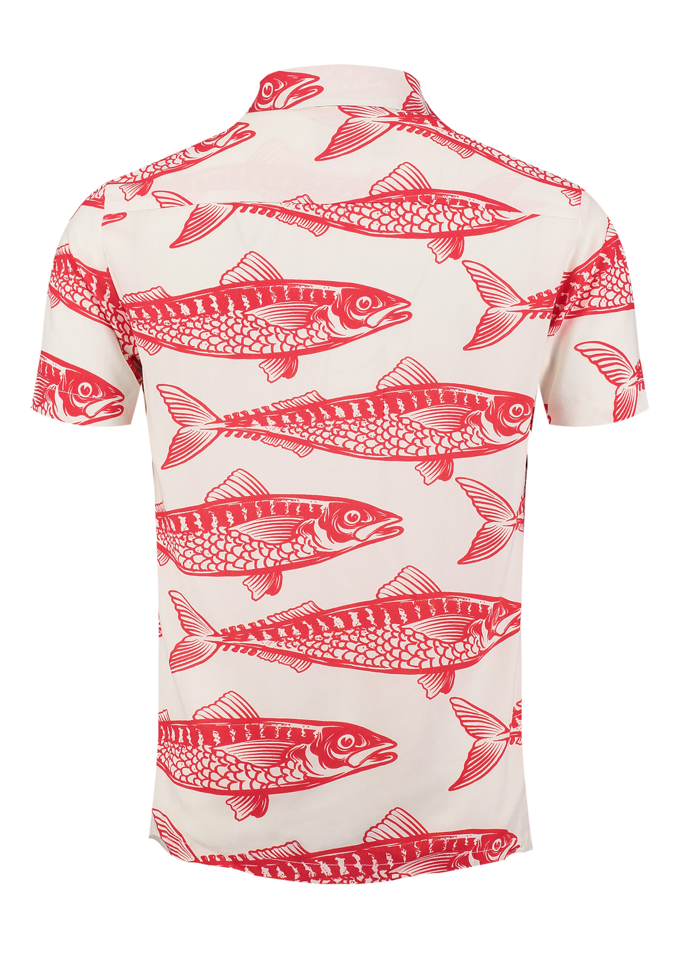 Key Largo Rovný strih Košeľa - Červená