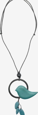 COLLEZIONE ALESSANDRO Necklace 'Desna' in Green: front