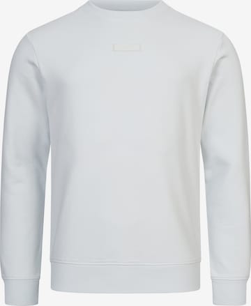 INDICODE JEANS Sweatshirt ' Baxter ' in White: front