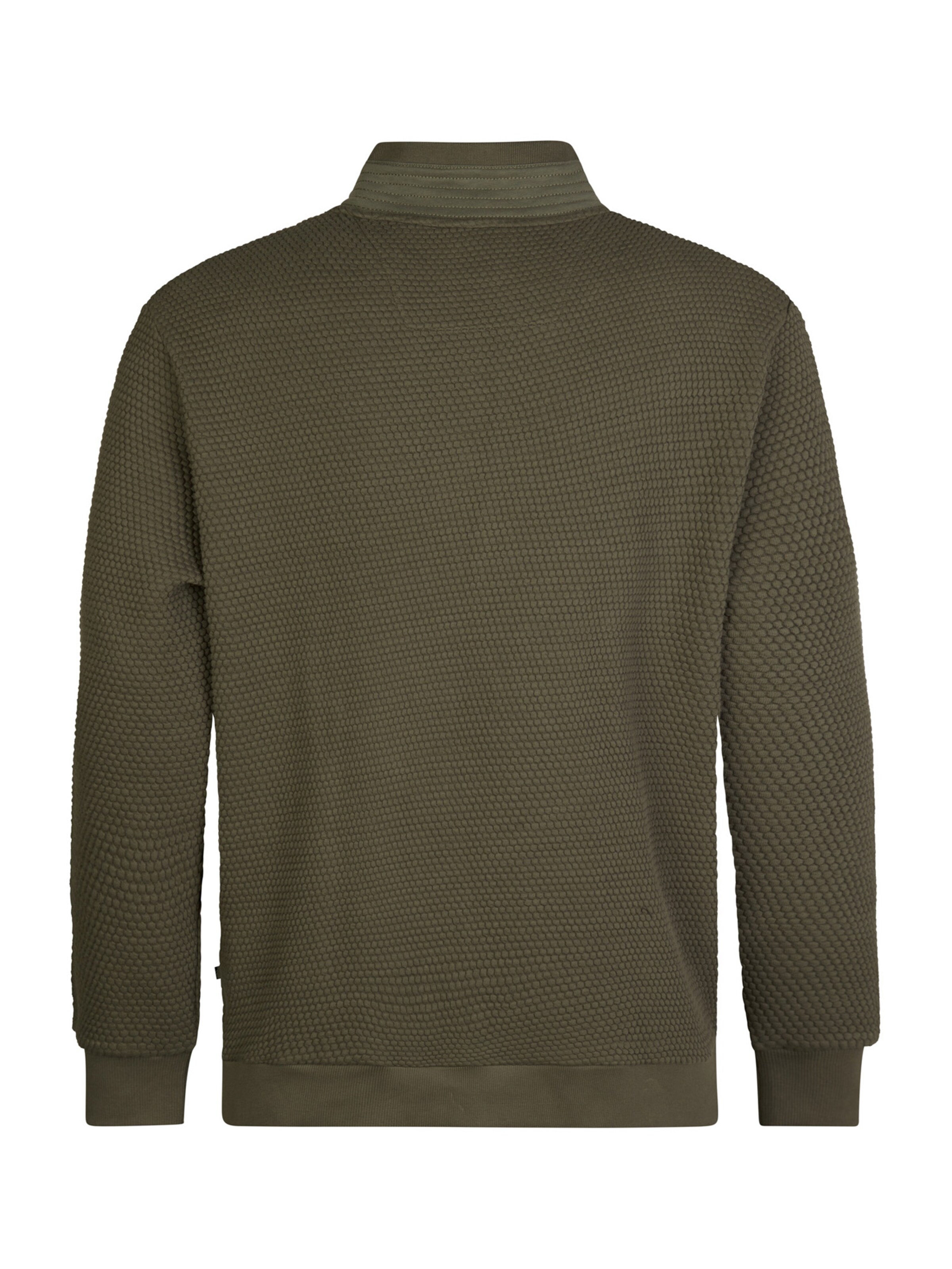 Petrol Industries Sweatjacke in Grün