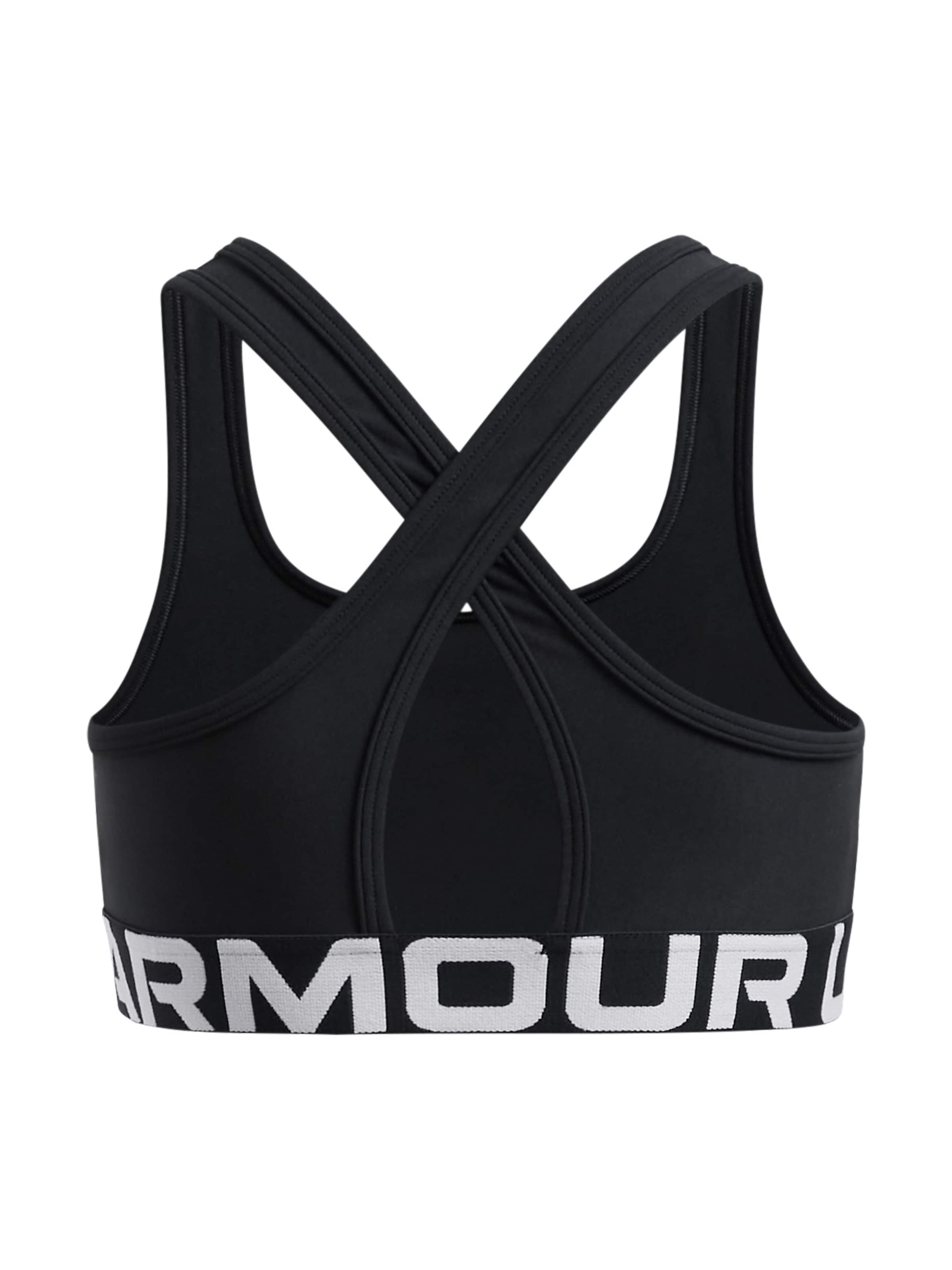 UNDER ARMOUR Bustier Sport bh in Zwart