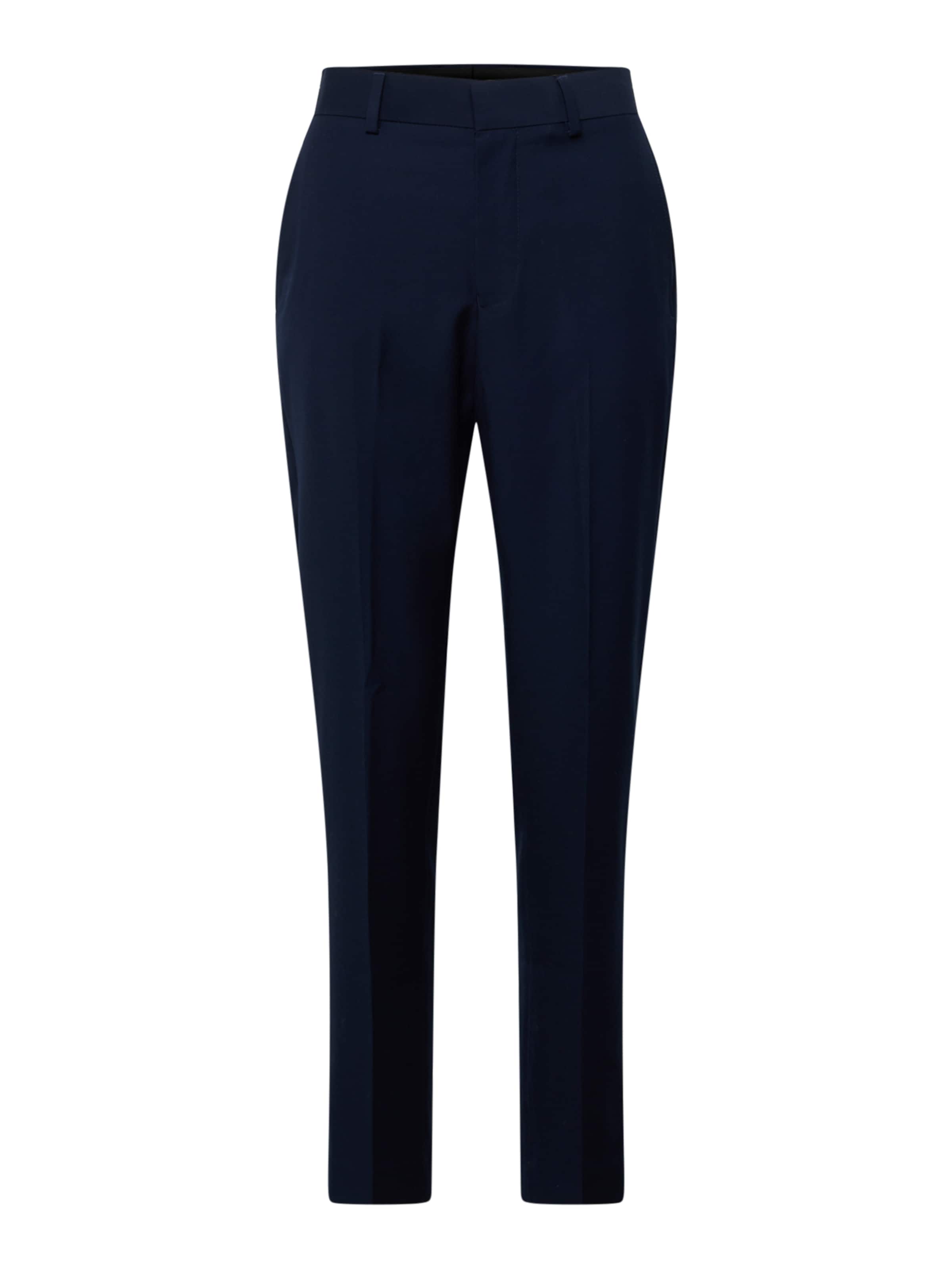 Regular Pantalon à plis BURTON MENSWEAR LONDON en bleu : devant