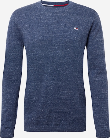 Tommy Jeans Trui in Blauw: voorkant
